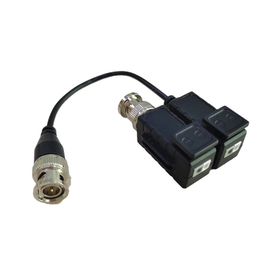 Kit de Transceptores (Baluns) con Terminal PUSH SUPERIOR, Resolución 5MP , Cable flexible COAXIAL Blindado / COAXITRON / AUDIO POR COAXITRON / Menu OSD /Conector 100% COBRE / protección TVS, Calidad PREMIUM | LLT-V506