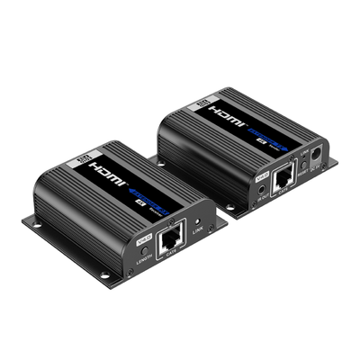 Kit Extensor HDMI | Hasta 70m 1080p | 40m 4K@30Hz | Compatible con HDCP | Cable Cat 6 Recomendado | Soporta Múltiples Resoluciones | Soporta PoC | Salida Loop | TT372EDID4K