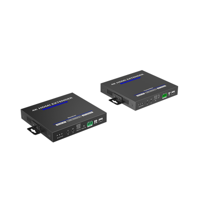 KIT EXTENSOR HDMI 4K@60HZ sobre IP GIGABIT | IPCOLOR | 100m en Conexión Uno a Uno |  Salida Loop | IR Bi-Direccional | RS232 | ARC | CERO LATENCIA | Soporta conexión Uno a Muchos/Switch en Cascada | TT592