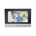 Monitor Hibrido IP WiFi Touch Screen 7" para DS-KIS303P / Vídeo en Vivo / PoE Estándar / Apertura Remota / Llamada Entre Monitores / Audio de dos vías / Policarbonato | DS-KH6320-WTDE1