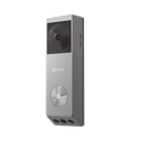 Doorbell de Batería Recargable con Transformador de 5Vcc o Panel Solar (Incluye Panel) / 3 megapíxel / Doble Lente / Protección IP65 / Audio de Dos Vías | CS-EP3X