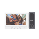 Kit de Videoportero TurboHD con Pantalla LCD a Color de 7" / Frente de Calle para Exterior de Policarbonato / 720p (1 Megapíxel )130° de Visión (Gran Angular) | DS-KIS212