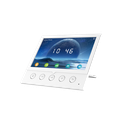 Monitor IP/SIP para interior, Wi-Fi, pantalla a color de 7", audio de 2 vías, PoE, 8 interfaces de entrada de alarma. | I52W