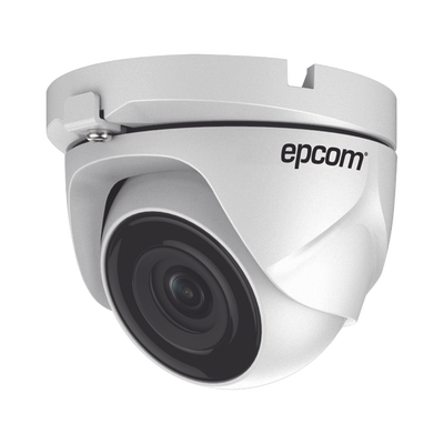 Turret TURBOHD 2 Megapixel (1080p) / METÁLICA / Gran Angular 103° / Lente 2.8 mm / IR EXIR 20 Mts / Exterior IP66 / TVI-AHD-CVI-CVBS / dWDR | E8-TURBO-G2W