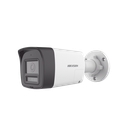 [Audio Bidireccional + Dual Light + ColorVu] Bala TURBOHD 3K  (5 Megapixel) / Lente 2.8 mm Angulo de vision 112° / 30 mts IR EXIR + 20 mts Luz Blanca / Micrófono y Bocina Integrado / Exterior IP67 / Metal / dWDR | DS-2CE16K0T-LTS