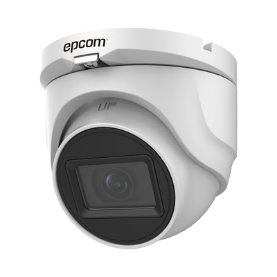 Turret TURBOHD 5 Megapixel / Lente 2.8 mm / 30 mts IR EXIR  / Exterior IP67 / Metal / 4 en 1 / dWDR | E50-TURBO-G2