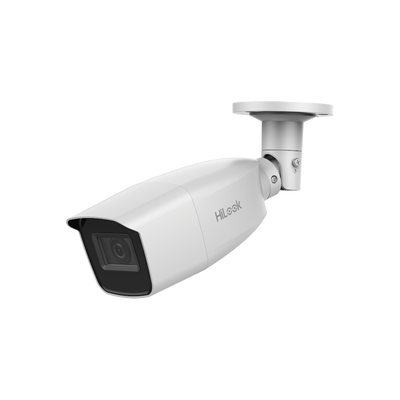 Bala TURBOHD 2 Megapíxel (1080p) / Lente Var. 2.8 a 12 mm / CLIMAS EXTREMOS / IR EXIR Inteligente 40 mts / Exterior IP66 / TVI-AHD-CVI-CVBS / dWDR | THC-B320-VF