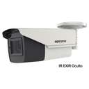 Bullet TURBOHD 4K (8Megapixeles) / Lente Mot. 2.7 a 13.5 mm / Potente IR EXIR de 80 mts / Exterior IP67 / 12 Vcc - 24 VCA / dWDR | B4K-TURBO-Z
