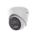 [Audio Bidireccional + Sirena & Estrobo + Dual Light + ColorVu] Turret TURBOHD 4K (8 Megapixel)  / Lente 2.8 mm / 40 mts IR EXIR + 40 mts Luz Blanca / Sirena / Micrófono y Bocina Integrado / Exterior IP67 / dWDR | DS-2CE78U0T-LXTS