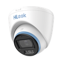 [Dual Light + ColorVu] Turret TurboHD 3K / 5 Megapixel / Lente 3.6 mm / 40 mts IR EXIR + 40 mts Luz Blanca / Micrófono Integrado / Exterior IP67 / dWDR | THC-T259-LS