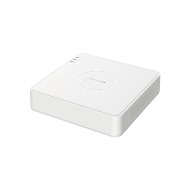 DVR 4 Canales TurboHD + 1 Canal IP / 2 Megapixel (1080p) Lite / Acusense Lite (Busqueda Inteligente Personas Vehiculos) / Audio por Coaxitron / 1 Bahia de Disco Duro / H.265+ / Salida de Vídeo Full HD | DS-7104HGHI-M1(C)