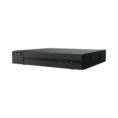 DVR  4 Canales TurboHD + 4 Canales IP / 8 Megapíxel (4K) / Audio por Coaxitron / ACUSENSE Lite / 1 Bahía de Disco Duro / H.265+ / Salida en Full HD | DVR-204U-M1(E)
