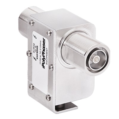 Protector Coaxial RF de Banda Ancha Para Combinadores de 100 a 512 MHz Con Conectores DIN Hembra | VHF-50-HD