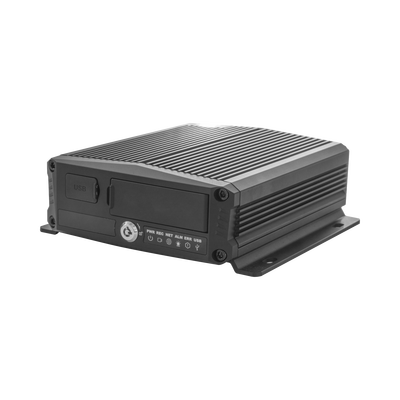 DVR Móvil / Multiplataforma / 4 Canales AHD + 2 canales IP/ Almacenamiento en Memoria Micro SD / H.265 / Chip IA Embebido / Soporta 4G / GPS | XMR406NAHD