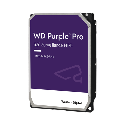 Disco Duro Purple Pro de 10 TB / 7200 RPM / Optimizado para Soluciones de Videovigilancia con Analiticos (Meta Data) / Uso 24-7 / 5 Años de Garantia | WD102PURP