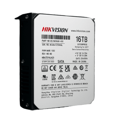 Disco Duro Empresarial / 16 TB / 7200 RPM / Interfaz SATA 6 Gb/s / Búfer de 512 MB / Diseñado para Operación 24/7 / Transferencia de 550 TB por Año | DS160HKAI-VX1
