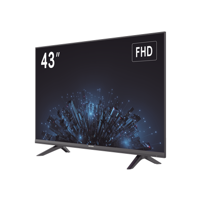 Monitor LED Full HD 43" / Ideal para Oficina y Hogar / Uso 24-7 / Entrada HDMI/VGA/USB / Compatible con Montaje VESA (200 X 200) / Bocinas Integradas | DS-D5043F3-1V0S