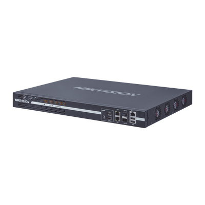 Decodificador de Vídeo de 4 canales con salida 4K / 4 Salidas HDMI / Soporta hasta 64 canales de Vídeo Simultáneos / Videowall | DS-6904UDI(C)