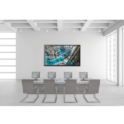 Kit Videowall 2X2 / Incluye 4 Pantallas de 55" / Decoder / Base de Pared / Accesorios de Instalación | DSVW2X20A55/WM