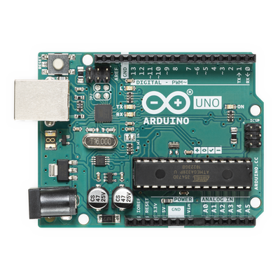 Placa de Desarrollo Arduino UNO R3 / Microcontrolador ATmega328P / 14 Pines Digitales / 6 Entradas Analógicas / USB-B / Compatibilidad Shields / Educación e Industria | A-000066