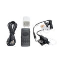 PTT inalámbrico Bluetooth con tubo acústico para radios Kenwood Serie NX5000/3000 | BTH300MAXKIT2
