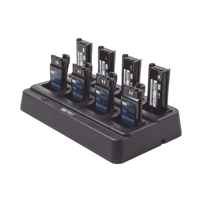 Cargador de escritorio rápido doble química de 8 cavidades , Alternativa para los cargadores KSC-31, KSC35, KSC-43K. | TX-8C-KSC43