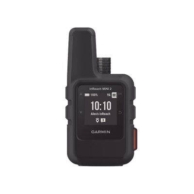 GPS portátil inReach® Mini 2 / Pantalla Monocroma Transflectiva 23 x 23 mm / Resolución 176 x 176 píxeles / Batería Recargable de Iones de Litio / Autonomía Hasta 14 Días / Resistencia al Agua IPX7 / Conectivi | 10-02602-01