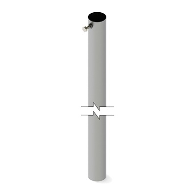 Mástil de 3 metros, 1-1/4" Diam. (Requiere accesorios de Instalación). | SLM-3