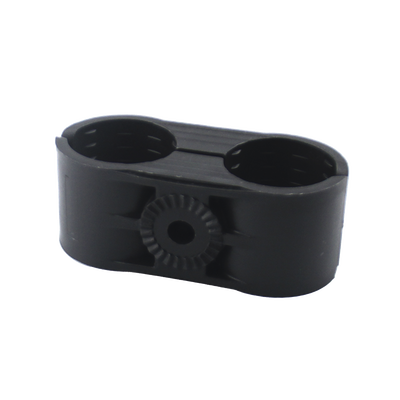 Paquete de 10 Sujetadores Plasticos Para Cable Coaxial de  1- 1/4" | CB-114