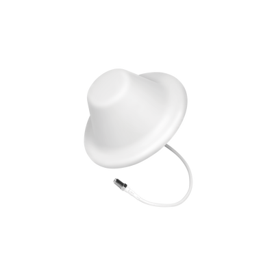 Antena Tipo Domo| 698-960/1710-2700 MHz, 2/4 dB | 75 Ohm, con conector F Hembra. | 304-419