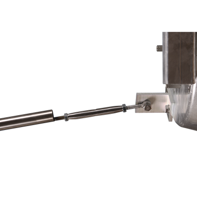 Montaje ajustable para mayor estabilidad y alineación de antenas JRMA01200 y JRCDD35DUPLEX | JRZ1200-ADJUSTABLE