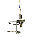 Antena VHF Marina de Alto Rendimiento / 4 dBi / 156-163 MHz / Altura 1100 mm / Color Blanco / Conector SO239 | TX-110V-SYS