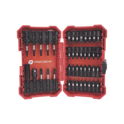 Juego de 42 Puntas para Taladro + Estuche (Entrada Hex. 1/4") | PST-C010-01