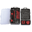 Juego de Reparación de Pantallas o Dispositivos Electrónicos de Uso Fino con 115 piezas con Estuche de Almacenaje. | PST-H020-04