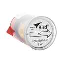 Elemento de 5 Watt en linea 7/8" para Wattmetro BIRD 43 en Rango de Frecuencia de 100 a 250 MHz. | 5C