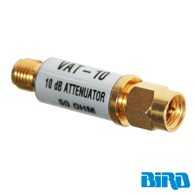 Atenuador en Línea de 10 dB, 1 W, Conectores SMA Macho-Hembra, CD-6 GHz. | VAT-10