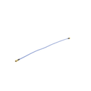 Jumper MikroTik (Flex-Guide) de 50 cm (19.69 Pulgadas), Núcleo de Cobre-Plateado, Conectores SMA-Macho Inversos, Hasta 6 GHz | ACRPSMA