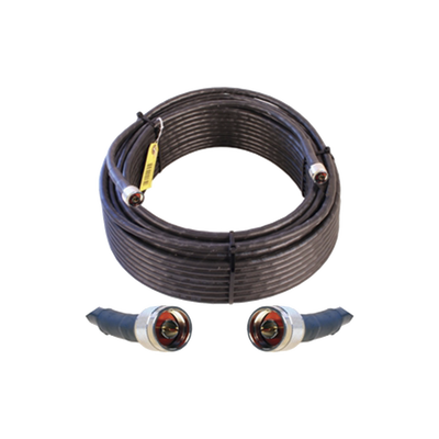 Jumper Coaxial con Cable Wilson-400 | Conector N Macho en los Extremos | 30.48 Metros (100 Pies) de Longitud | 952-300