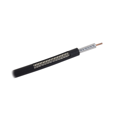 Carrete de 305 Metros (1000 Pies), Cable Coaxial RG-58 LMR-195, Baja Pérdida de 50 Ohms, Conductor de Cobre Sólido | LMR-195/1000