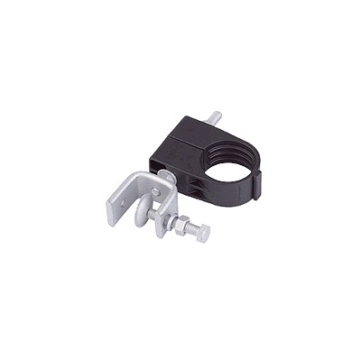 Sujetador para 1 Cable de 1/2. Instalación en Ángulo. Soporte de Acero Inoxidable. | SHK-12-1-P