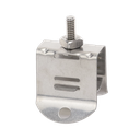 Sujetador de Doble Click para Cable Coaxial de 1/2 Pulgada Paquete de 10 Piezas | STBH12