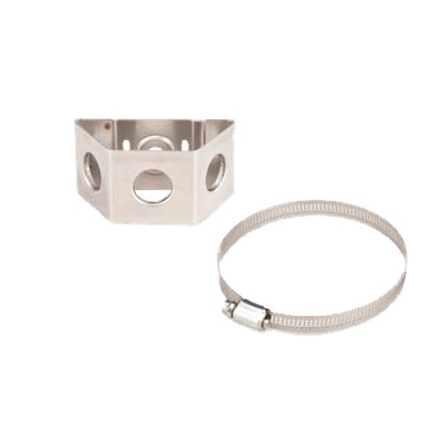 Adaptador de Sujetadores de Presión. Instalación en un Tubo con Diámetro de 1 a 2. Paquete de 10 Piezas | STS-312