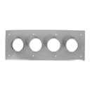 Placas Pasamuro con Capacidad de 4 Botas de 4 | 204-6734