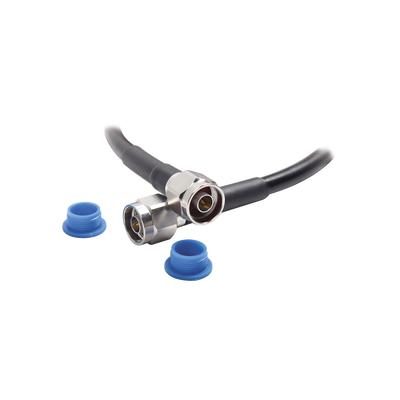 Jumper Flexible de Baja Pérdida para Equipos Inalámbricos hasta 7 GHz N-Macho a N-Macho, 60 cm (23.62 pulgadas) | LP-NM-NM-60