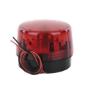 Luz Estroboscópica LED (35) / Patrones de Parpadeo Ajustables / 8 Patrones / Batería de Respaldo / 12-24 Vcc/Vca / Resistente al Clima IP66/IP55 | SF-1301-BAQ