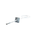 Ancla de Losa o Pared de 63-65 cm. de 13 cm diámetro de argolla. Galvanizado Electrolítico. | SAP-01