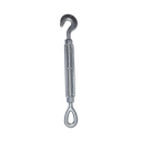 Tensor de 1/2" x 12" Acero Forjado OJO-GANCHO Galv. Inmersión en Caliente (Carga Max. 1500 lbs). | TEN1/2X12OGJ
