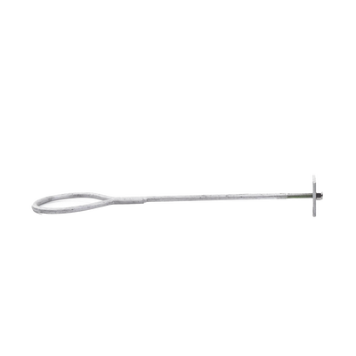 Ancla de Losa o Pared de 63-65 cm. de 13 cm diámetro de argolla Galvanizado por Inmersión. | SAP-01G