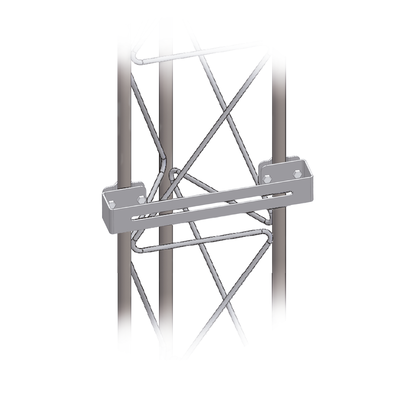 Herraje Multipropósito para Torre STZ30G. Ideal para Instalación de PTZ o Bullet en Torre. | SHU-PTZ-30