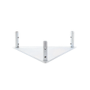 Base Triangular para Tramo STZ45 Galvanizado Electrolítico. | SBZ-45